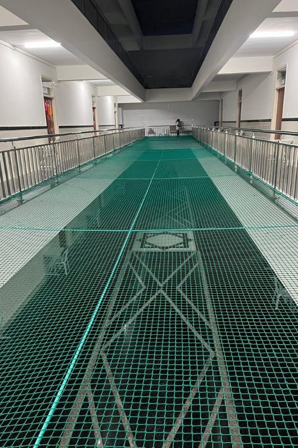 Open Area Safety Nets in Hyderabad installed by Lasya Safety Nets for fall protection, safety and secure coverage of open spaces in residential and commercial properties.