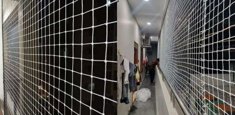 Bird Nets Charges in Hyderabad by Lasya Safety Nets & Invisible Grills